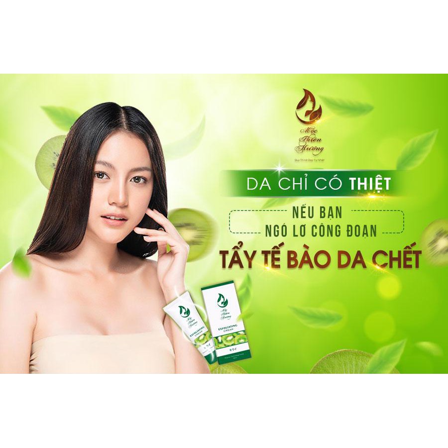 Tẩy Tế Bào Chết Da Mặt, Toàn Thân Từ Trái Kiwi cho mọi loại da Mộc Thiên Hương 100ml