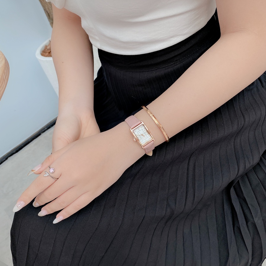 Đồng Hồ Nữ JA-1338B Julius Hàn Quốc (Hồng)