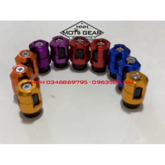 Ốc Chân Van Xe Máy CNC Cao Cấp - 1 Cặp