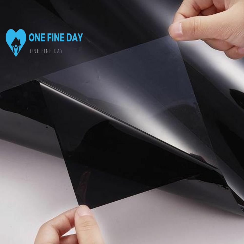 Phim dán cửa sổ xe hơi màu đen chống chói và chống nhìn trộm O7F3