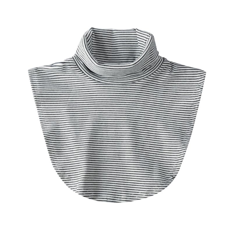 Yoioi Áo Sweater Giả Khăn Choàng Thời Trang Mùa Thu Dễ Phối Đồ Cho Nữ