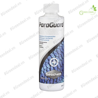 [Tem Sicavi] SEACHEM - ParaGuard (Chai 250 ml) | Xử lý nấm, ký sinh trùng hiệu quả và an toàn cho cá cảnh thủy sinh