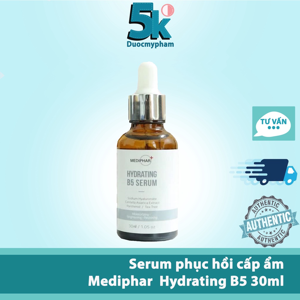 Serum B5 Mediphar Tinh Chất Dưỡng Ẩm, Phục Hồi,Sáng Da,Cấp Nước,Chống Lão Hóa MEDIPHAR+ HYDRATING B5