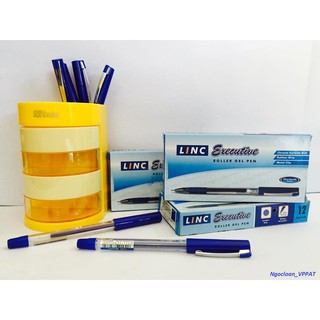 [TẶNG 3 RUỘT ] HỘP 12 Bút gel Executive THÂN TRONG