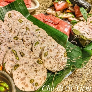 Chả da heo bì heo ớt xiêm xanh cay 500gr giao hoả tốc hcm