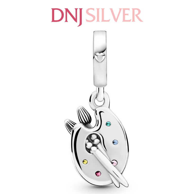 Charm bạc 925 cao cấp, hàng chuẩn bạc - Charm Artist's Palette thích hợp để mix vòng tay charm - DN163