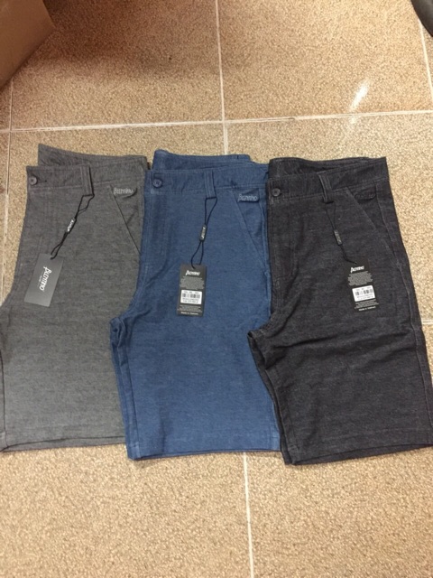Quần Short Nam Vải Da Cá Cotton Thoáng Mát BLENTINO BL-S01 Hàng Chính Hãng