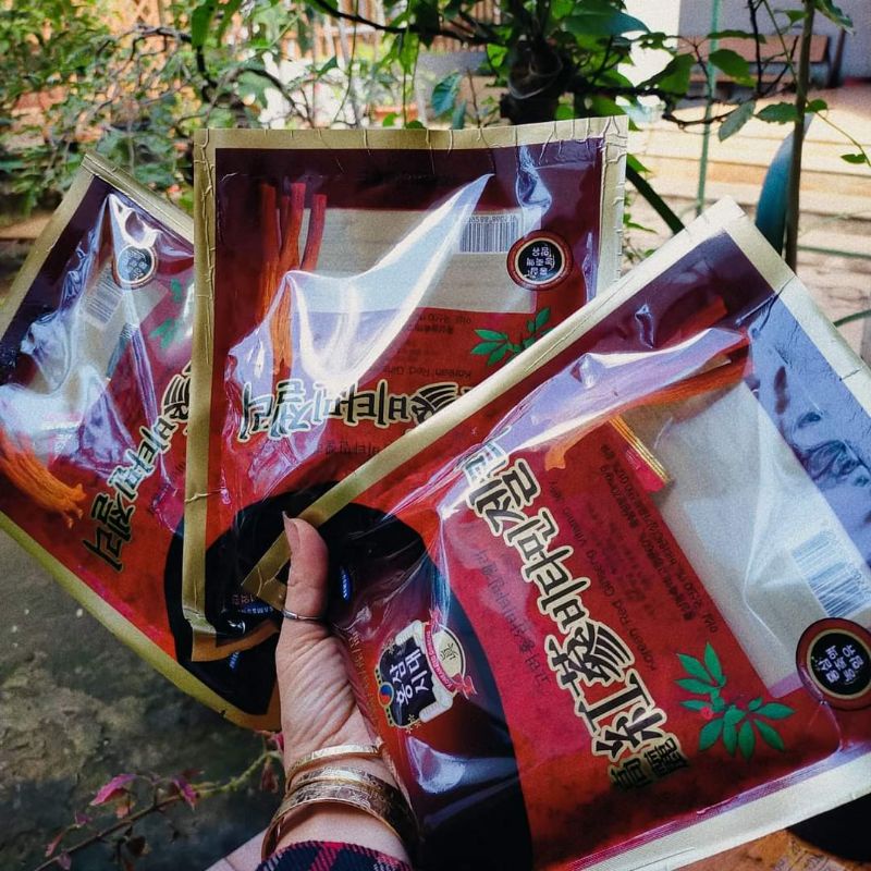 Combo 10 bịt kẹo dẻo hồng sâm chery Hàn Quốc