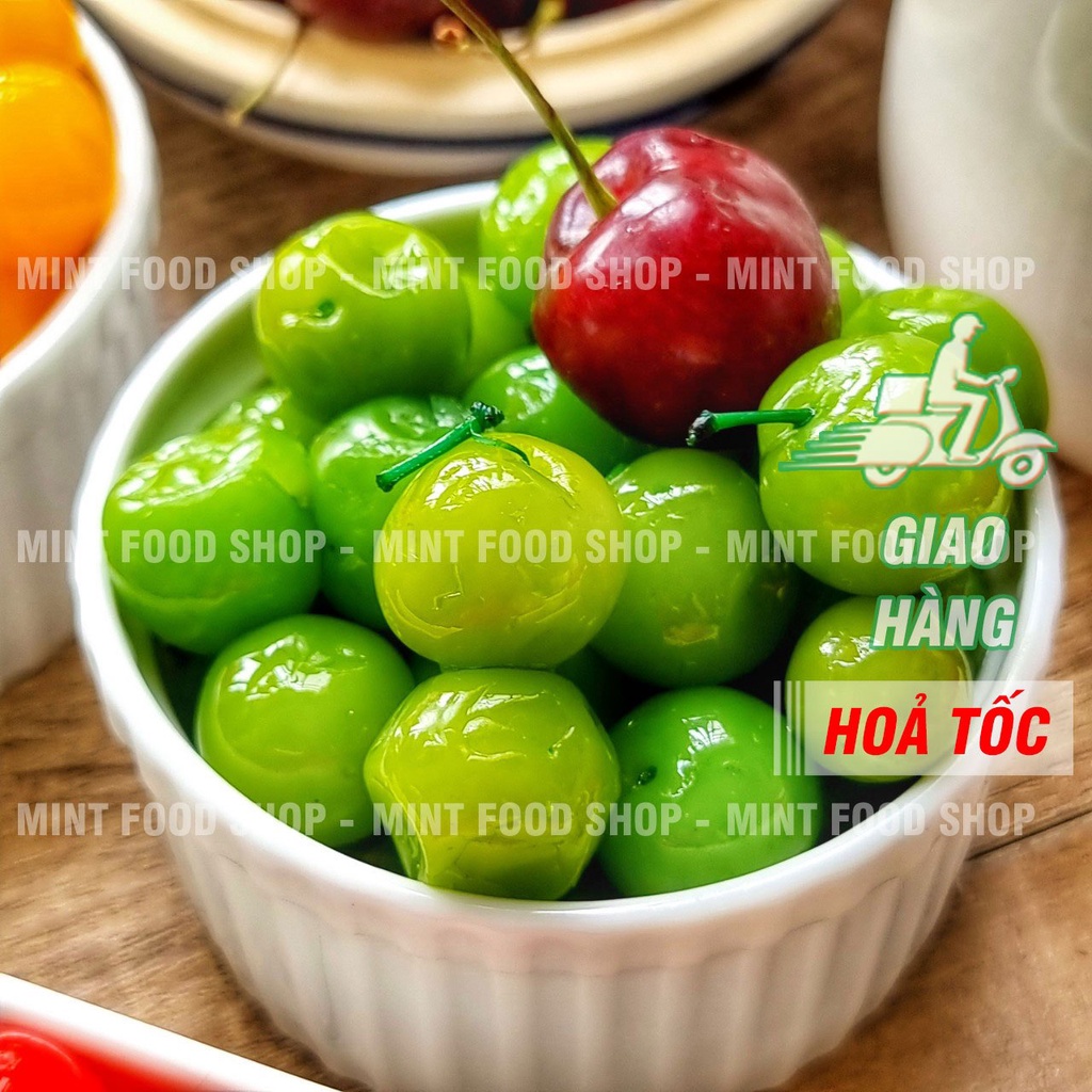 Mứt Cherry ANh Đào Giòn  - Lon 500gram