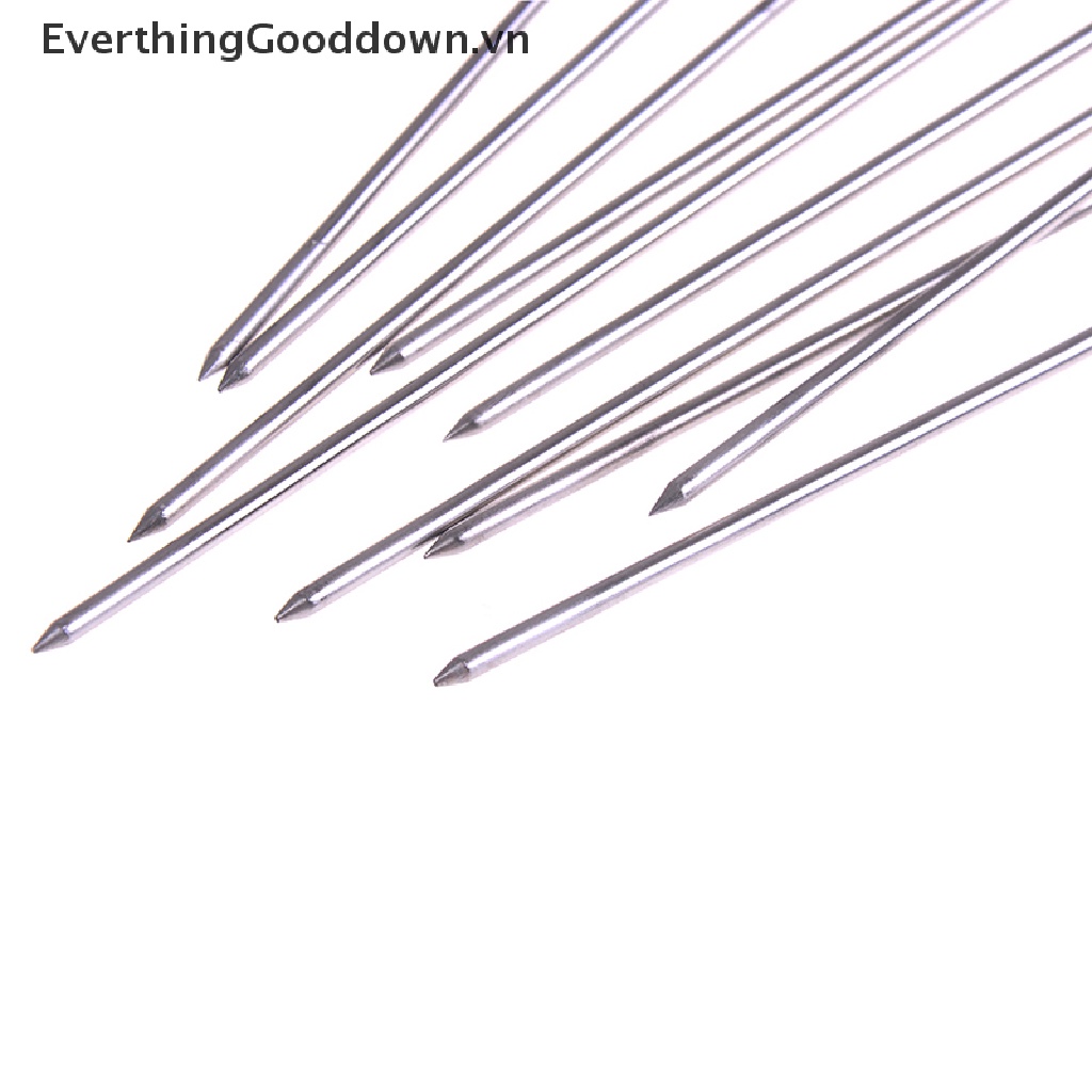 Everthingooddown 10 Xiên Nướng Thịt Hình Con Ngỗng Bằng Thép Không Gỉ