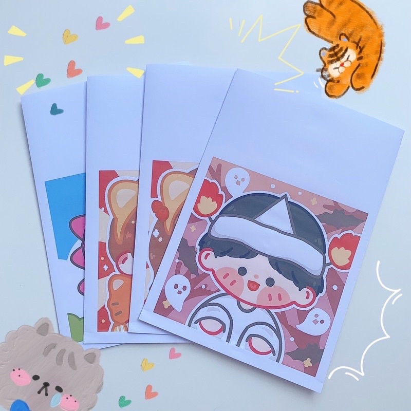 Túi giấy mini siêu đáng yêu
