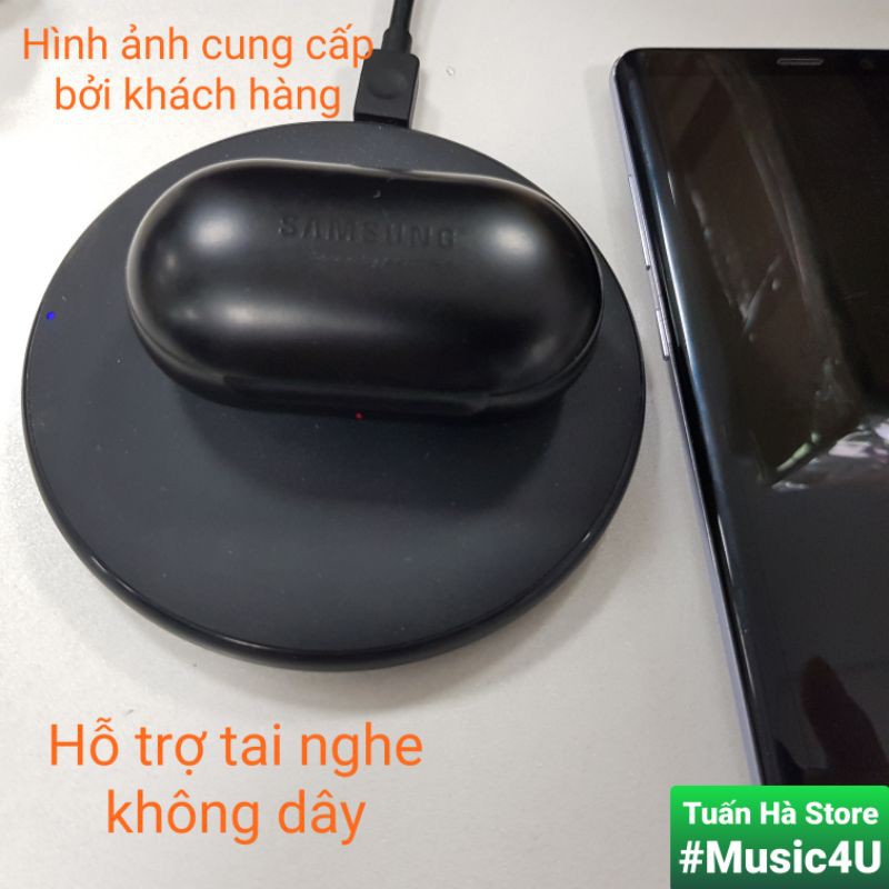 Đế sạc nhanh không dây Anker PowerWave A2503 10W cho Iphone, Airpods chuẩn MFI [Music4U]