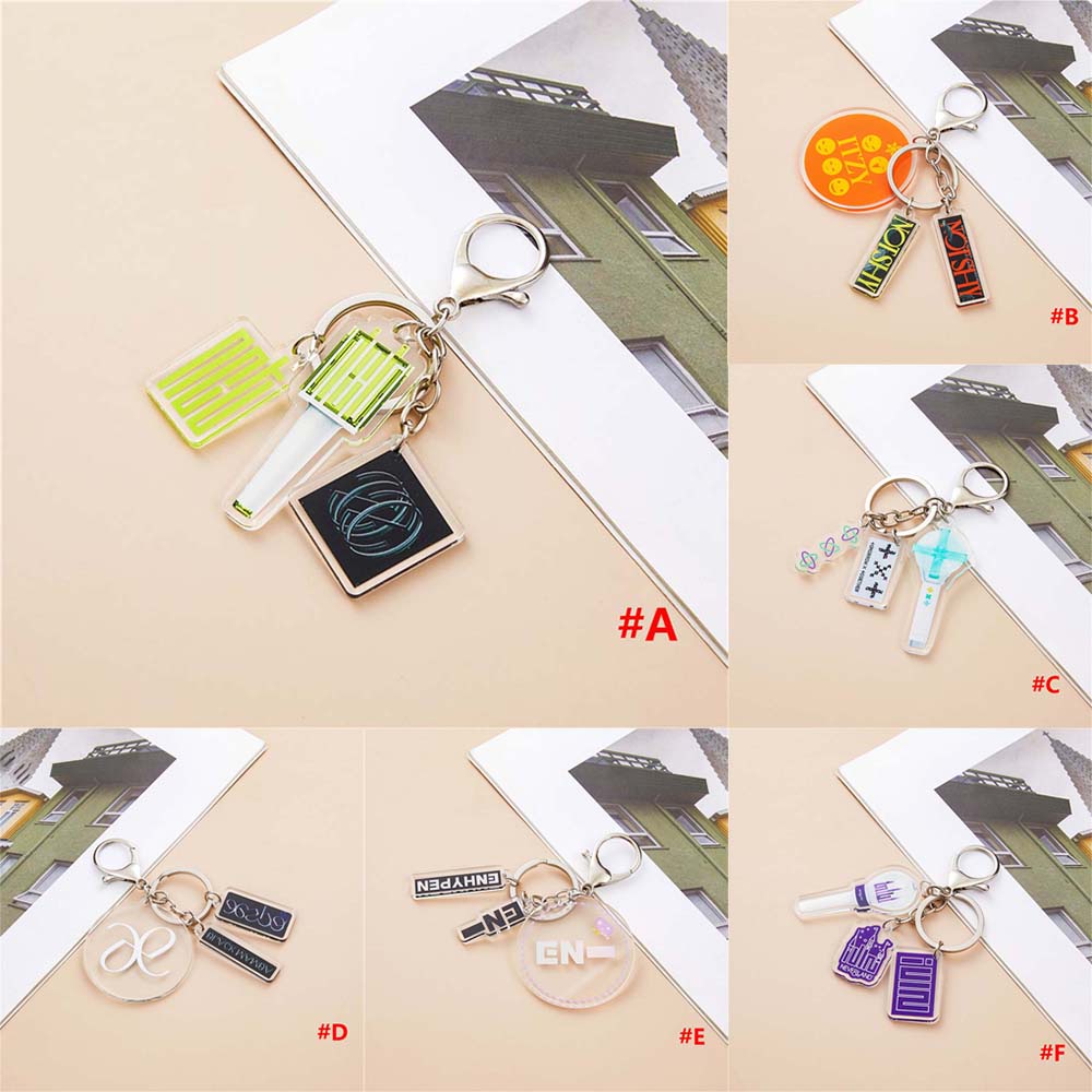 Móc Khóa Hình Nhóm Nhạc Nct Dễ Thương