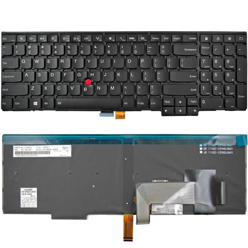 BÀN PHÍM LAPTOP LENOVO IBM ThinkPad E531 E540 T540P T540 04Y2408 0C44973 W541 L540 T540P T550 T560 P50S