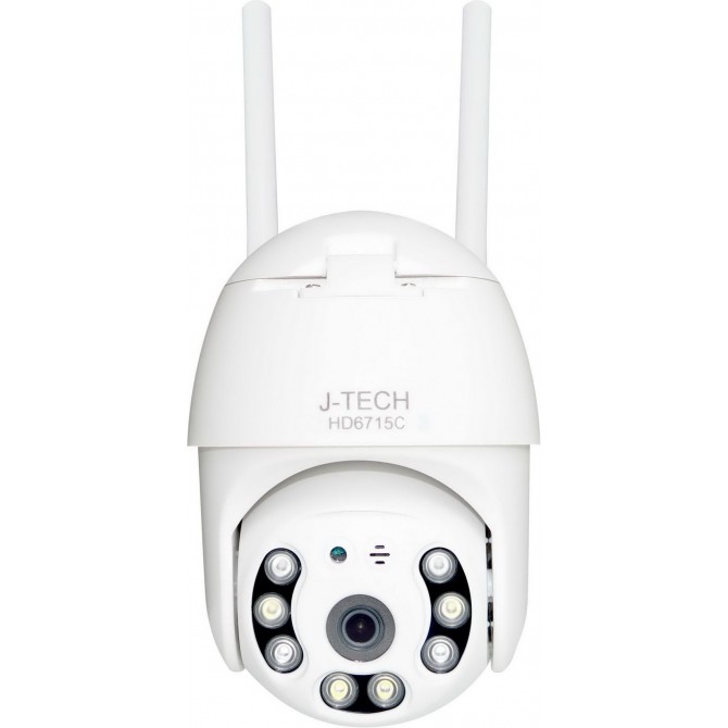 CAMERA WIFI IP J-TECH HD6715C (3MP, XOAY, SMART LIGHT)