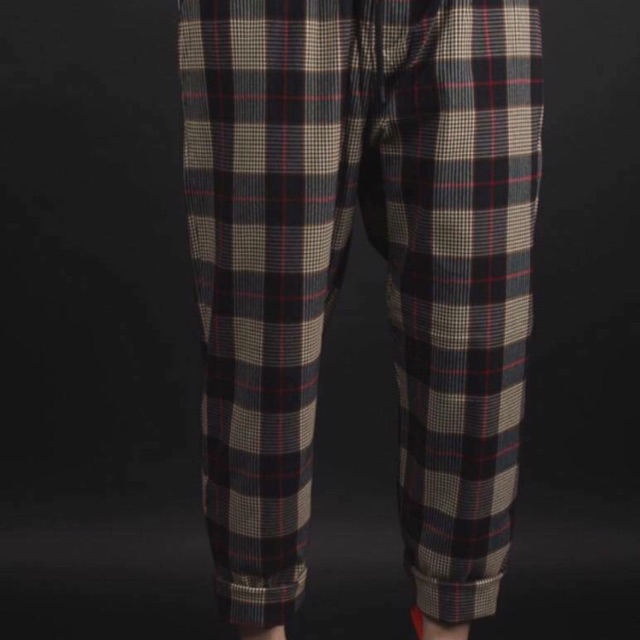 PLAID PANTS
