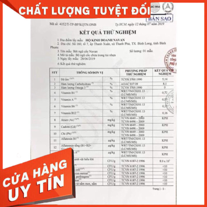 BỘT NGŨ CỐC NAVAN GIÁ SỈ