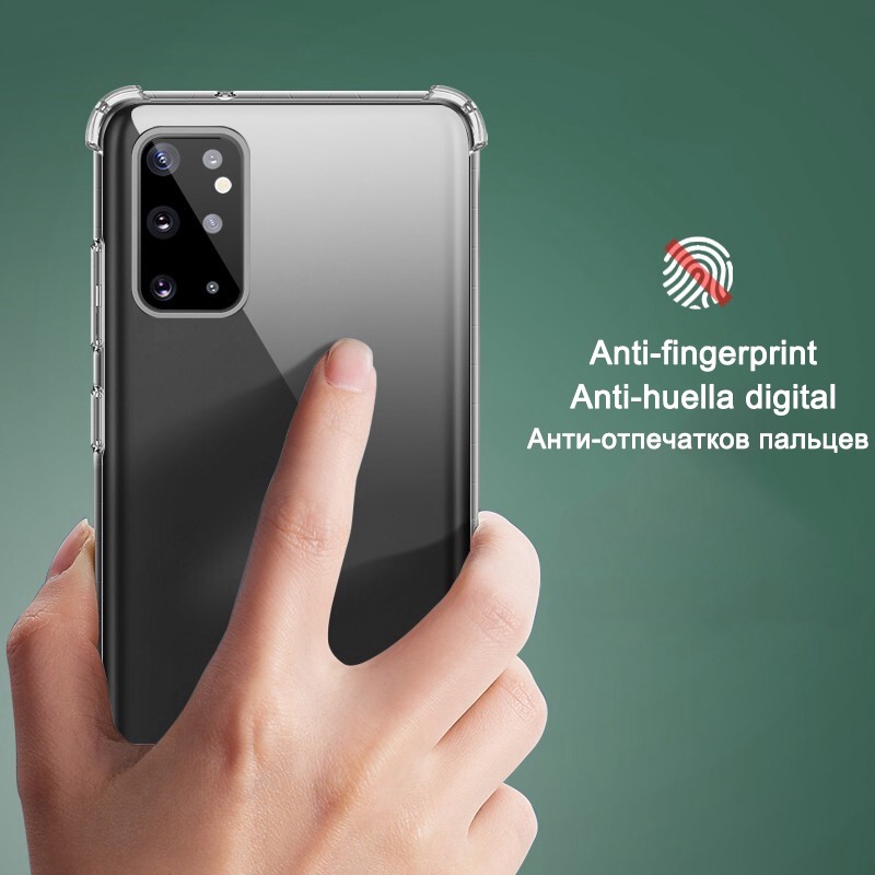 Ốp lưng Samsung Galaxy mềm trong suốt chống sốc cho A12 A02s M51 A21s A11 A31 A51 A71 M11 M21 M31 M30s S10PLUS NOT 8 S20