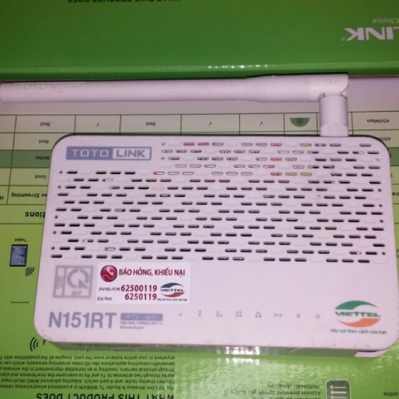 Đầu phát wifi ROUTER TOTOLINK N151RT 150MBPS WIRELESS N ROUTER
