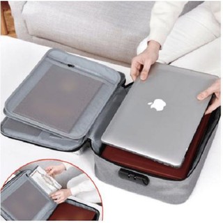 Cặp đựng giấy tờ- hồ sơ đa năng CHỐNG NƯỚC, sử dụng KHÓA THÔNG MINH