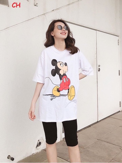 [FREESHIP ĐƠN TỪ 50K] Bộ lửng nữ in chuột Mickey COH0320 1