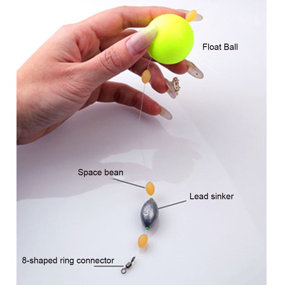 Bộ 5 Phao Câu Cá Bằng Xốp Chất Lượng Cao