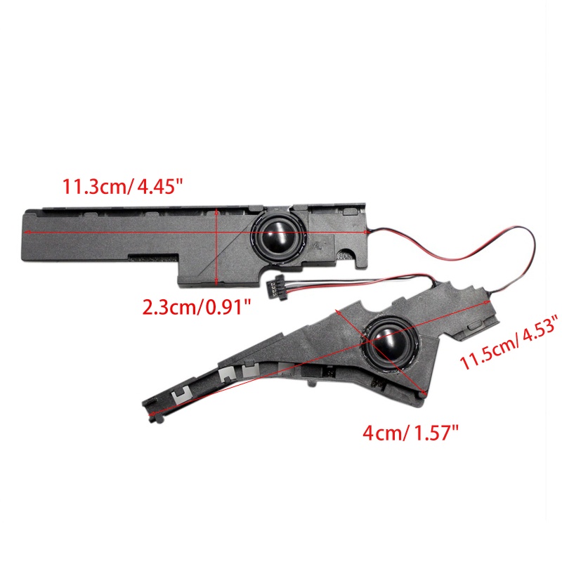 Loa Tích Hợp Loa Trái Phải Màu Đen Dành Cho Laptop X550, X550V, F550, Y581, K550, W581L