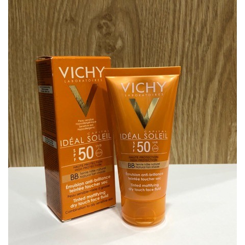 Kem Chống Nắng Không Gây Nhờn Rít Không Màu SPF50 Vichy Capital Soleil (50ml)