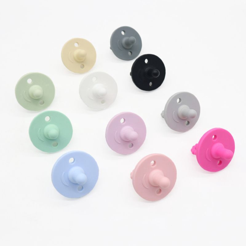 Núm Ti Giả Bằng Silicon Cho Bé Ngậm Mọc Răng