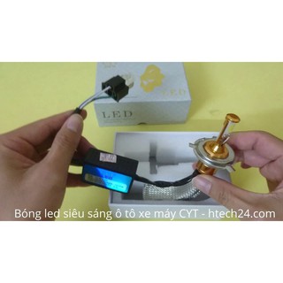 Bóng led siêu sáng cho ô tô xe máy CYT