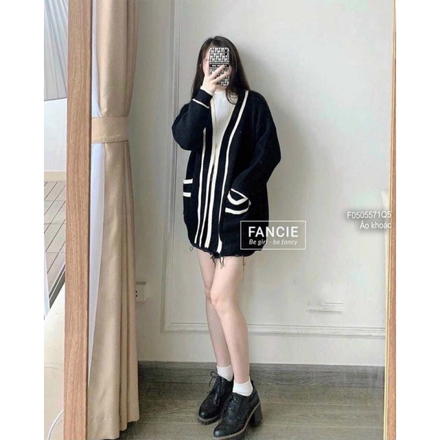 Áo khoác len dáng dài cực xinh 0522