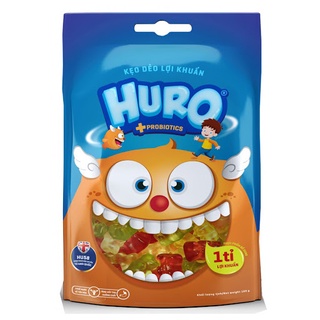 Kẹo dẻo lợi khuẩn HURO túi 105 gram Bibica
