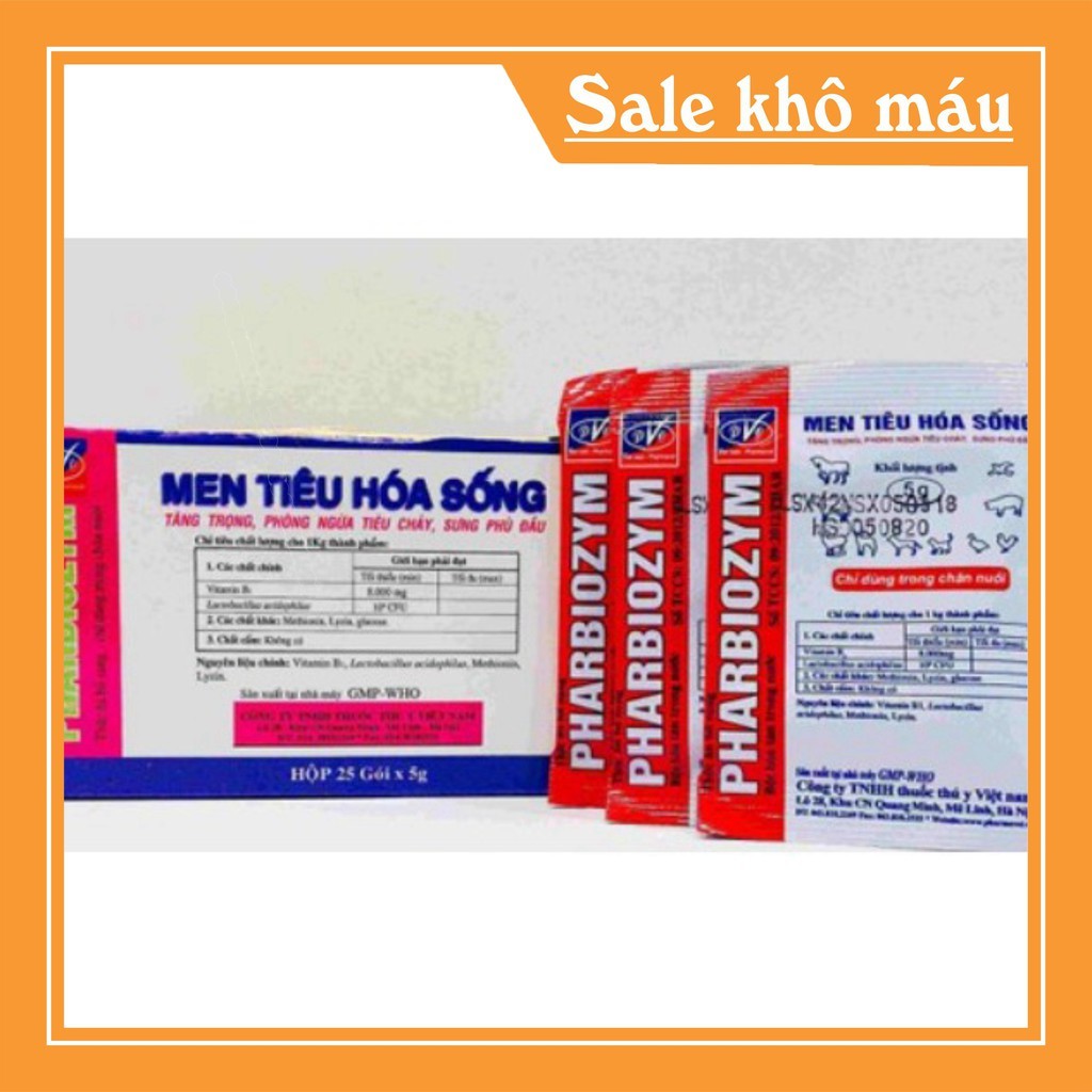 [FLASH SALE] Hộp 25 gói men tiêu hóa cho chó mèo