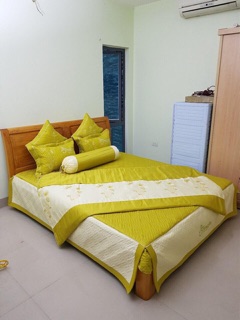 bộ ga chăn xoa satin