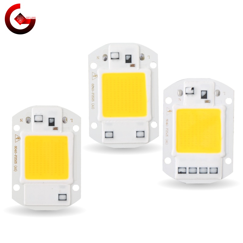 Chip Đèn LED COB 10W 20W 30W 50W 110V 220V Thông Minh Ánh Sáng Cao