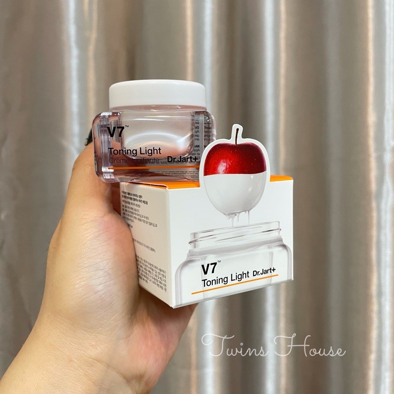 Kem Dưỡng Trắng Da V7 Toning Light Dr.Jart+ Mini