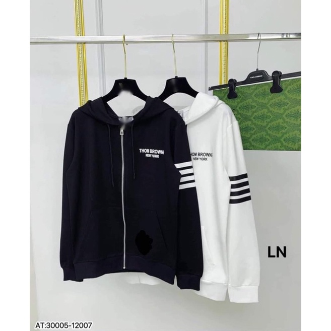 Áo khoác sọc tay thom bốn vạch tay LN12