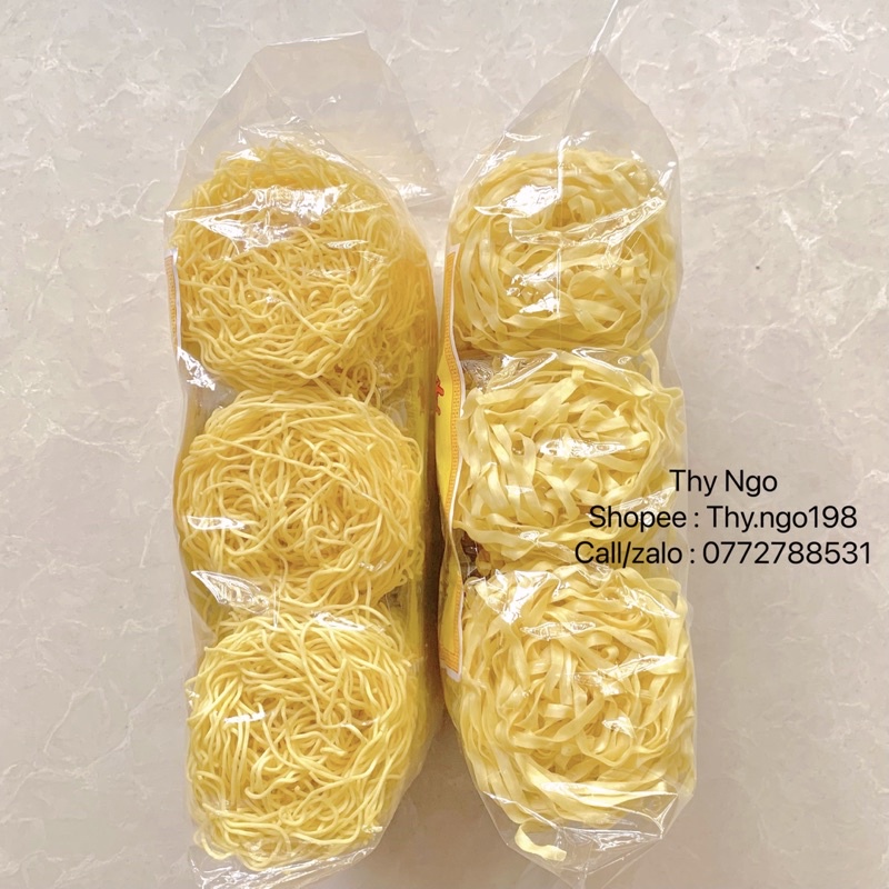 MÌ TRỨNG HỘT GÀ CHÂU PHÁT 500g 18 VẮT