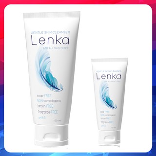 Combo 2 Tuýp sữa rửa mặt dịu nhẹ Lenka dùng tại nhà và mang đi du lịch