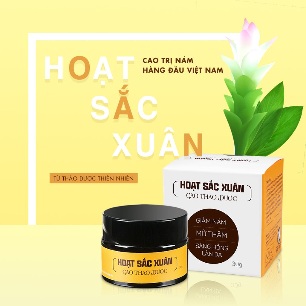 Cao thảo dược Hoạt Sắc Xuân