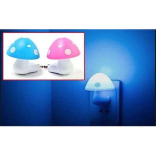 ĐÈN NGỦ CÁI NẤM TỰ ĐỘNG SÁNG KHI TRỜI TỐI