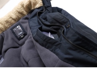 Áo parka nam xuất dư