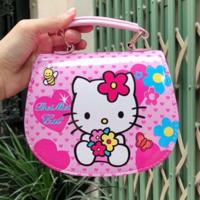 TÚI ĐEO CHÉO HELLO KITTY CHO BÉ GÁI