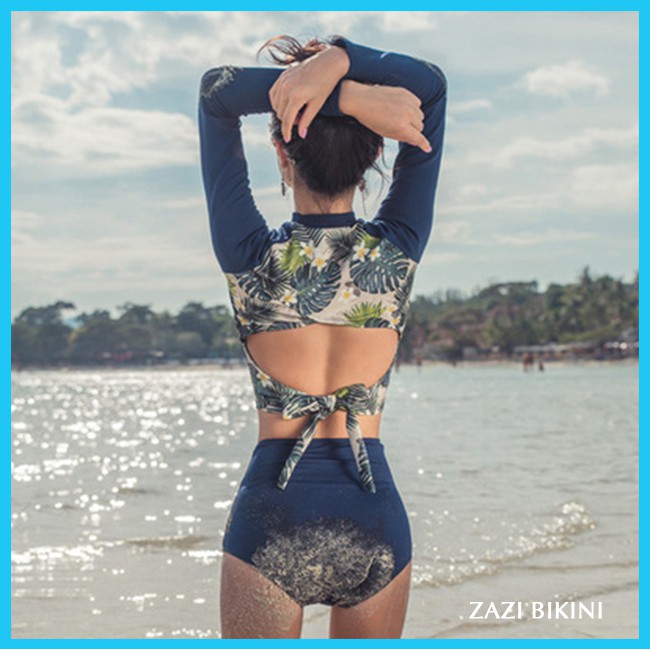 Áo Tắm Nữ Gợi Cảm Lá Dừa - Dài Tay Chống Nắng Hiệu Quả | ZT10 | BigBuy360 - bigbuy360.vn