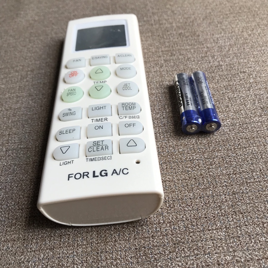 Điều khiển điều hòa LG MLLG5 ,Remote máy lạnh LG inverter loại lớn