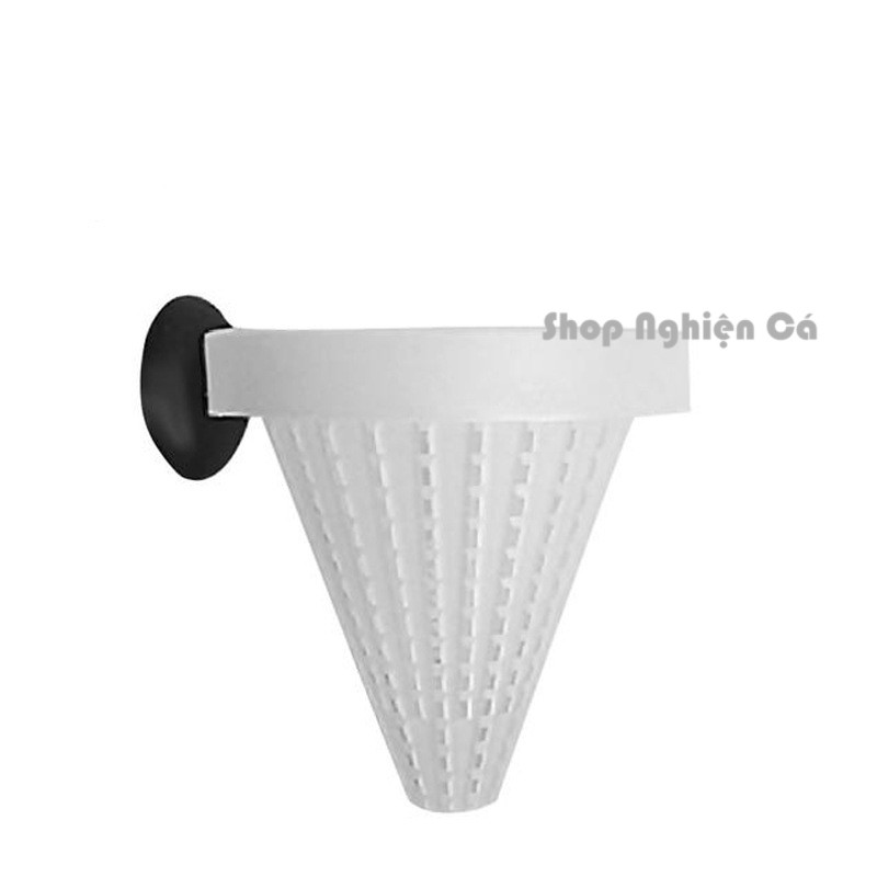 Phễu  đựng trùn chỉ bằng nhựa cho cá ăn