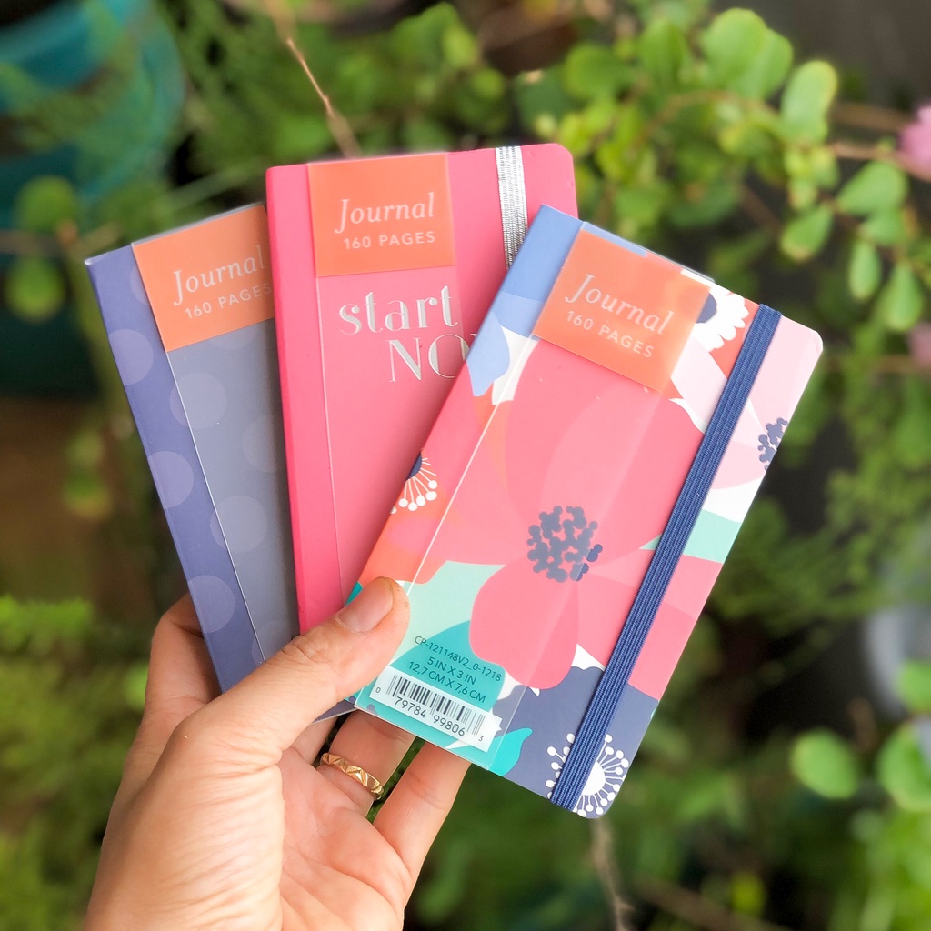 Sổ Tay Mini A7, Sổ Tay Dễ Thương Bìa Cứng, Giấy Tốt, Viết Không Lem Mực Dạng Sổ Tay Journal Bỏ Túi