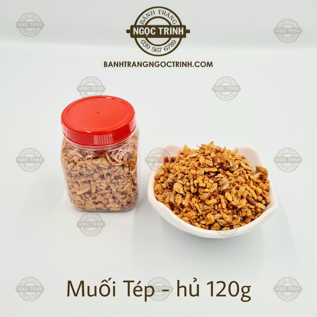 Muối tép phơi độc quyền cực ngon bánh tráng Ngọc Trinh