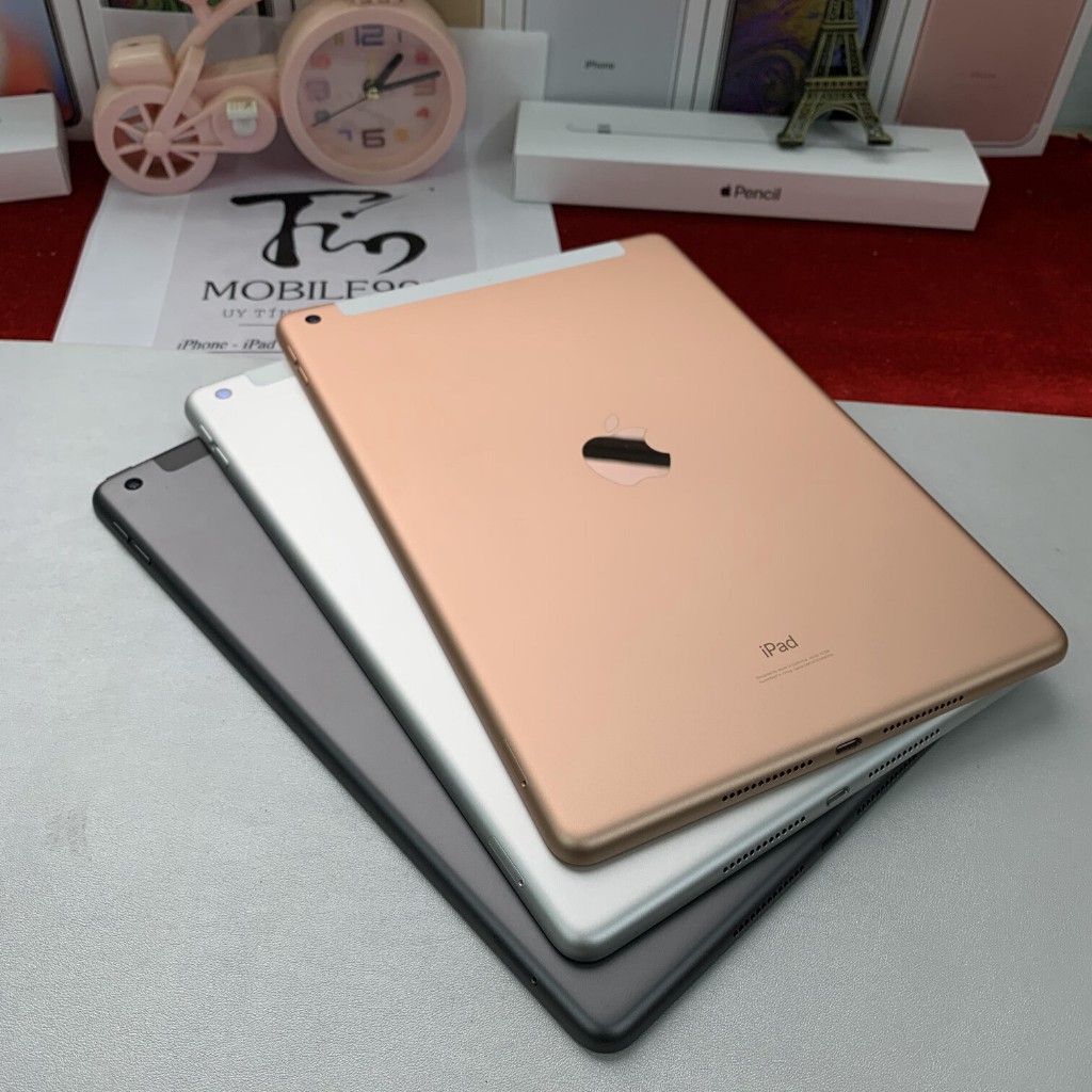 iPad 2019 - Gen 7 10.2 inch (Wifi + 4G) 32GB Chính Hãng - Zin Đẹp 99% - Còn BH Apple - Pin sạc 0 lần 100% | BigBuy360 - bigbuy360.vn