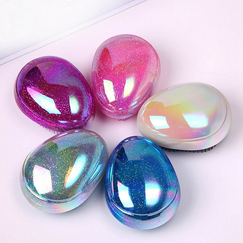 Bàn chải massage da đầu thiết kế đầu tròn mềm tiện dụng